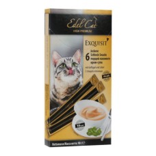 Лакомство для кошек EDEL CAT крем-суп птица, печень