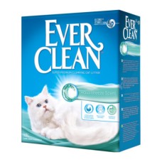 Наполнитель для кошачьего туалета EVER CLEAN Aqua Breeze комкующийся, аромат Морской бриз