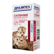 Антигельминтик для кошек и котят НПП СКИФФ Празител суспензия 15мл