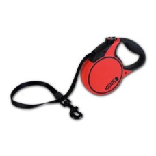 Рулетка для собак KONG Terrain S (до 20 килограмм) лента 5м красная