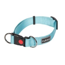 Ошейник для собак RUKKA Bliss Collar 15мм (20-30см) голубой