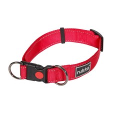 Ошейник для собак RUKKA Bliss Collar 20мм (30-40см) красный