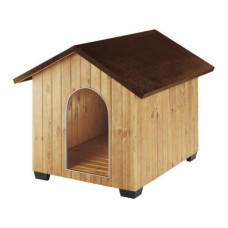 Будка для собак FERPLAST Domus Maxi деревянная, 111,5х132х103,5см