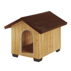 Будка для собак FERPLAST Domus Large деревянная,81,5х102,5х78см