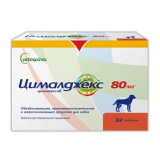 Противовоспалительное средство для собак VETOQUINOL Цималджекс нестероидное 80 мг 32табл