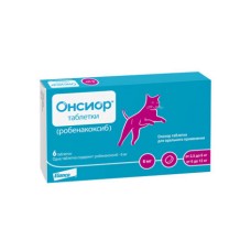 Противовоспалительный и болеутоляющий препарат ELANCO Онсиор для кошек 6мг, 6 таб
