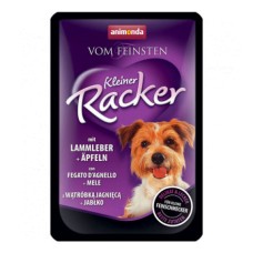 Корм для собак ANIMONDA Vom Feinsten Kleiner Racker c печенью ягненка и яблоком пауч