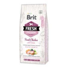 Корм для щенков BRIT Fresh Курица с картофелем