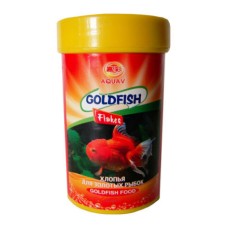 Корм для рыб AQUAV Goldfish Flakes Хлопья для золотых рыбок, баночки 100мл