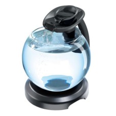 Аквариум TETRA Cascade Globe Duo Waterfall черный круглый с LED светильником 6,8л