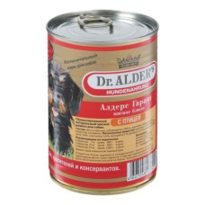 Корм для собак DR. ALDER`S Алдерс Гарант 80%рубленного мяса Птица