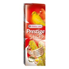 Лакомство для птиц VERSELE-LAGA Prestige палочки для канареек с яйцом и ракушечником 2х