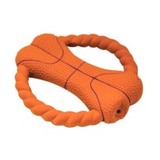 Игрушка для собак MAJOR Фрисби баскетбол 15х14х3см латекс