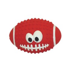 Игрушка для собак MAJOR Мяч регби с пищалкой 7х10,5см латекс