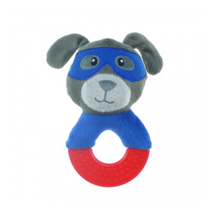 Игрушка для собак CHOMPER Spooky Собака на кольце с пищалкой 17 см