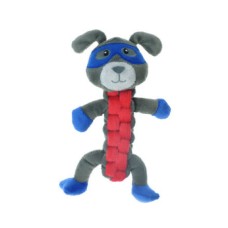 Игрушка для собак CHOMPER Spooky Собака с плетеным туловищем и пищалкой 24 см