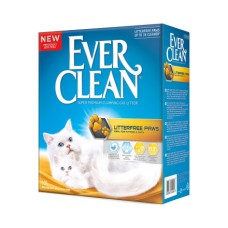 Наполнитель для кошачьего туалета EVER CLEAN Litter free Paws комкующийся для идеально чистых лап
