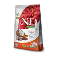 Корм для собак FARMINA N&D Quinoa Line беззерновой уход за кожей и шерстью, сельдь