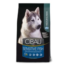 Корм для собак FARMINA Cibau для средних и крупных пород с чувствительным пищеварением рыба