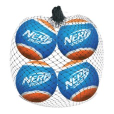 Игрушка для собак Nerf  Мяч теннисный для бластера 6см (4шт.)