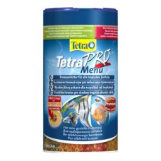 Корм для рыб TETRA PRO Menue для всех видов рыб, 4 вида мелких хлопьев 250мл