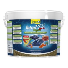 Корм для рыб TETRA TetraPro Algae Crisps растительный, для всех видов рыб в чипсах 10 л (ведро)