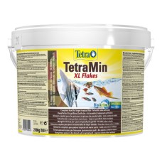 Корм для рыб TETRA TetraMin XL для всех видов рыб, крупные хлопья 10 л (ведро)