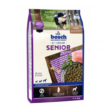 Корм для собак Bosch Senior для пожилых, птица