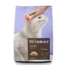 Корм для кошек Winner для пожилых курица