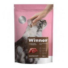 Корм для кошек Winner для стерилизованных говядина