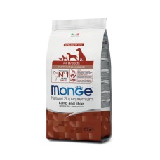 Корм для щенков MONGE Dog Speciality для всех пород, ягненок и рис
