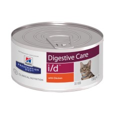 Корм для кошек Hill's Prescription Diet Feline I/D при заболеваниях ЖКТ, курица конс.