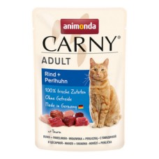 Корм для кошек ANIMONDA Carny Adult говядина, цесарка пауч