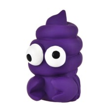 Игрушка для собак FOXIE Рак отшельник с пищалкой 10см латекс фиолетовый