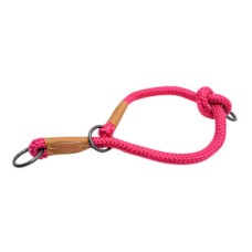 Ошейник для собак GREAT&SMALL Rope 6х400мм розовый