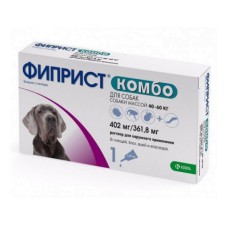 Препарат для собак KRKA Фиприст Комбо 40-60кг 4,02мл 1 пипетка