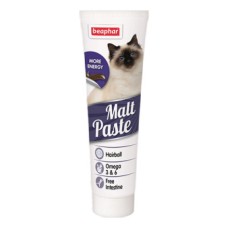 Паста для кошек и котят BEAPHAR Malt Paste для выведения шерсти из кишечника