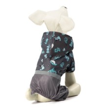 Костюм-дождевик для собак TRIOL со светоотражающей лентой Оригами XL, размер 40см