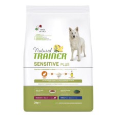 Корм для собак TRAINER Nat.Sensitive Plus для средних и крупных пород кролик