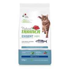 Корм для кошек TRAINER Natural Exigent Cat для привередливых, океаническая рыба