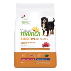 Корм для собак TRAINER Fitness3 для средних и крупных пород ягненок, рис